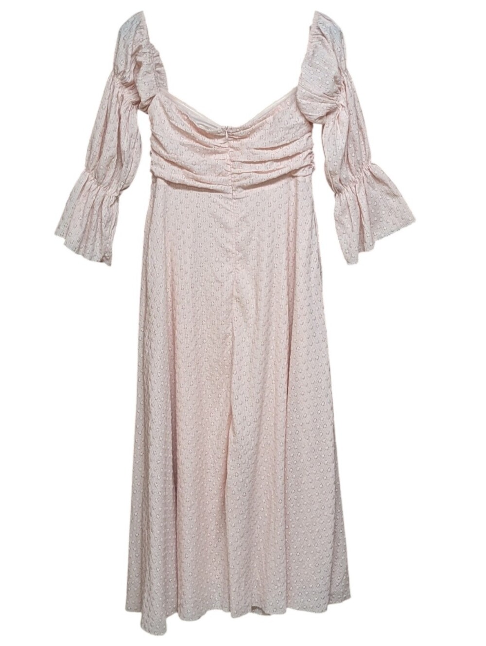 Worth Collective Corrine Maxi Dress Ballerina Pink Bump Friendly Size Large